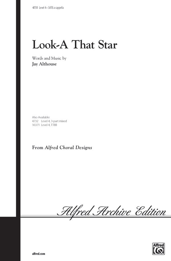 LOOK-A THAT STAR/SATB-ALTHOUSE