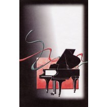 Schaum Recital Programs (Blank) #18: Piano with Ribbons