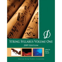 String Syllabus Volume One (2009 Edition)