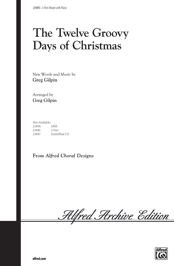 Twelve Groovy Days of Christmas 3-part