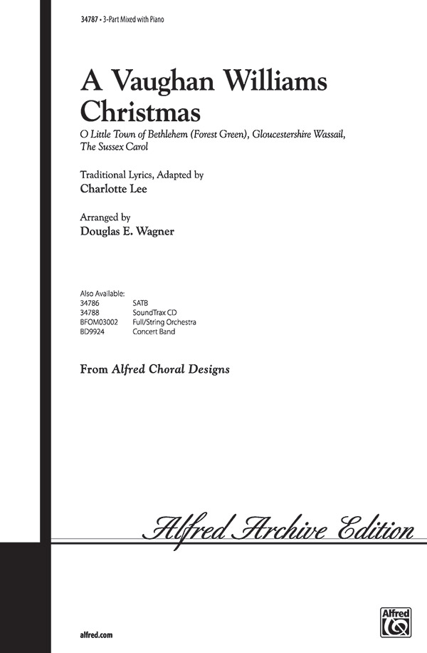 Vaughan Williams Christmas 3 Part Mixed