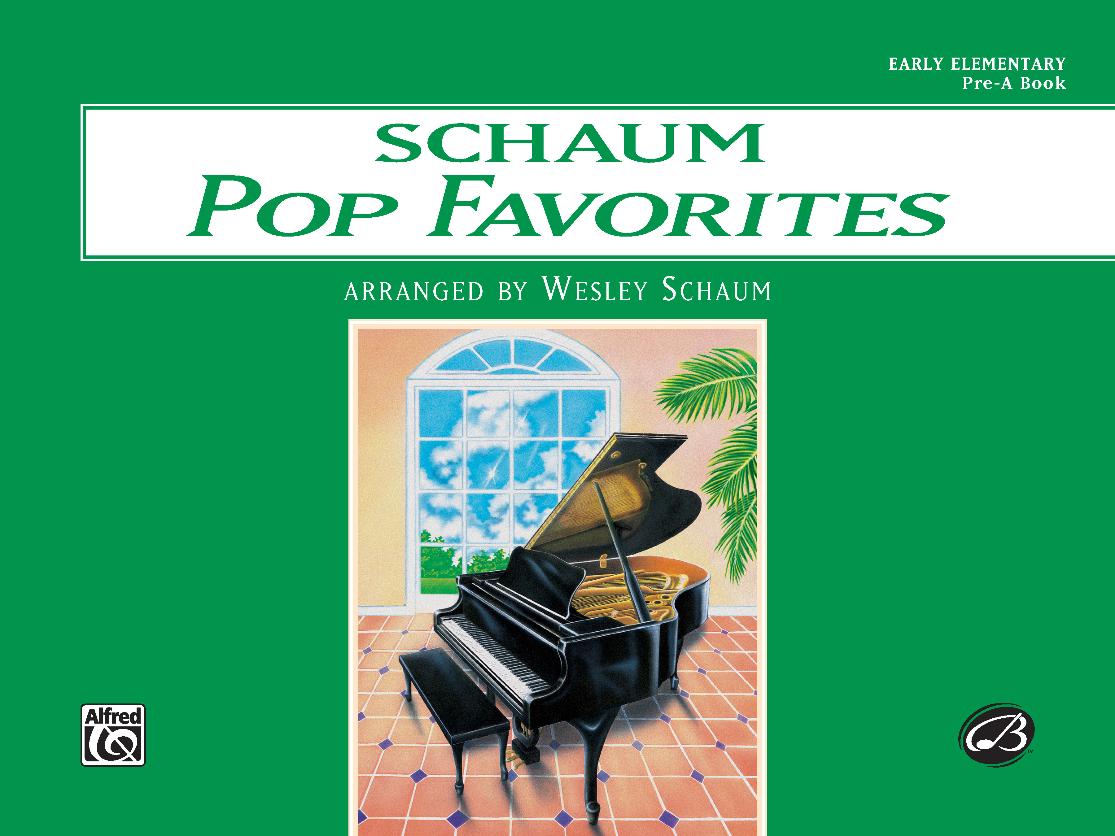 Schaum Pop Favorites, Pre-A: The Green Book