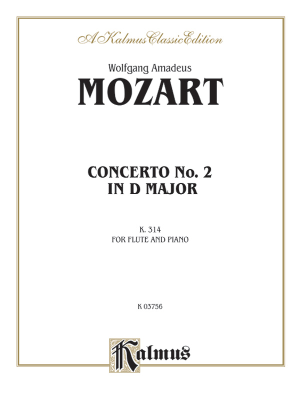 Flute Concerto No. 2 in D Major, K. 314
