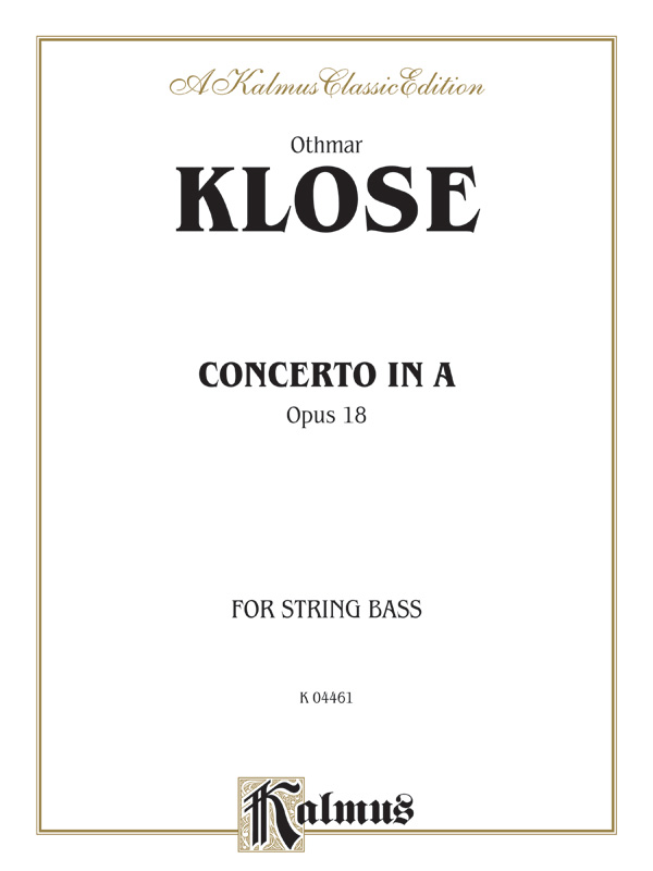 Concerto in A, Opus 18