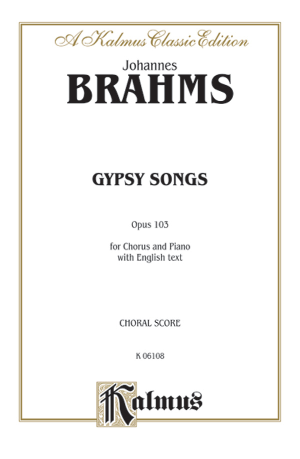 Gypsy Songs, Opus 103