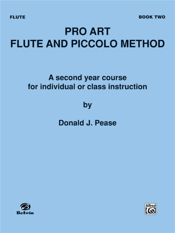 Pro Art Flute and Piccolo Method, Book II